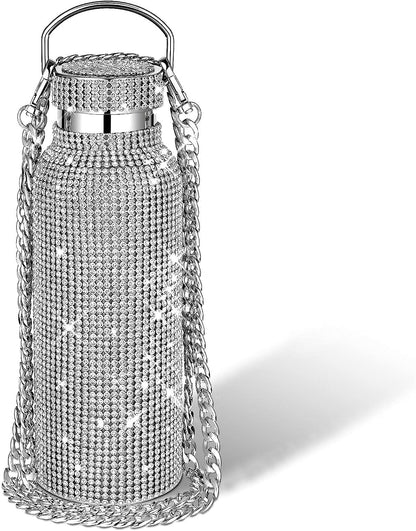 Silver Bling Thermos for Water, Juice Hot Or Cold - 500ML